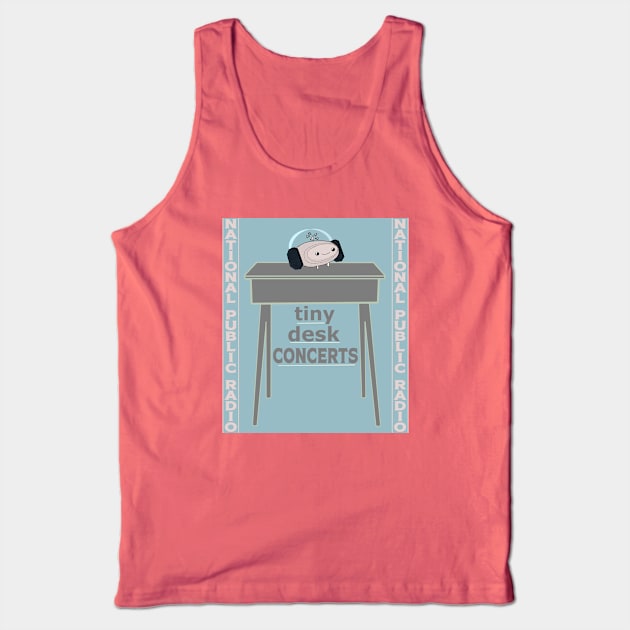 NPR Tiny Desk Concerts Tank Top by Noah Monroe